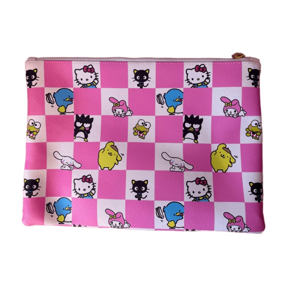 Hello Kitty Pink Checkered Bag